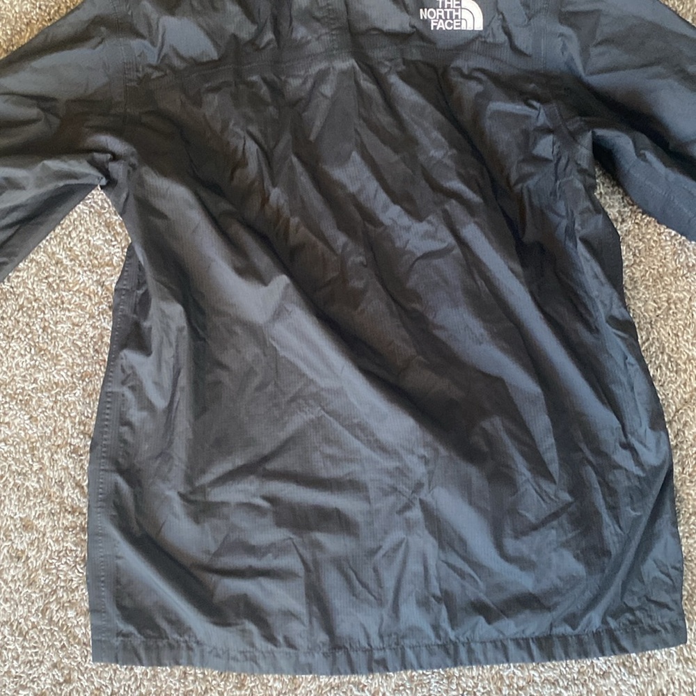 The North Face Black Hooded Big Boys Waterproof Rain Jacket, Boy’s L - Picture 16 of 16